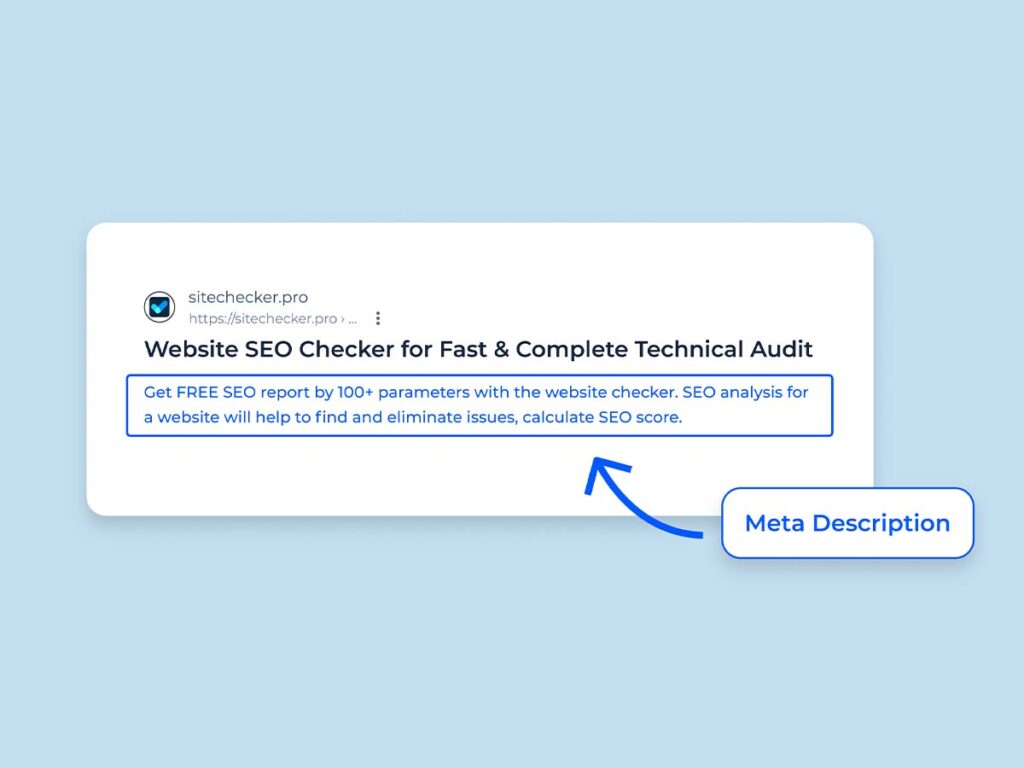 what is seo meta description
